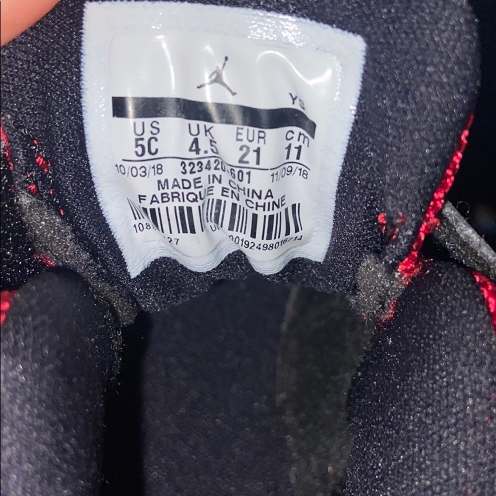 Brand New Jordan toddler 5c - Picture 4 of 4